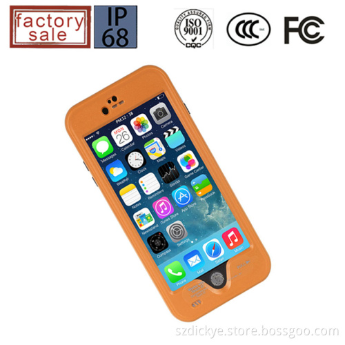 Wholesale Mobile Phone Cover, Waterproof for iPhone 6 Case